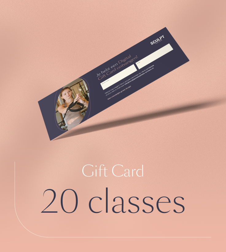 Digital Gift Card (20 classes)